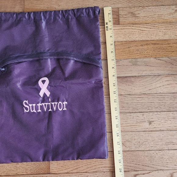 thirty-one Breast Cancer Survivor String Bag - Picture 7 of 8